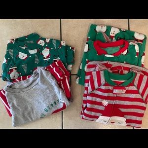 Boys Christmas pajamas 5t
